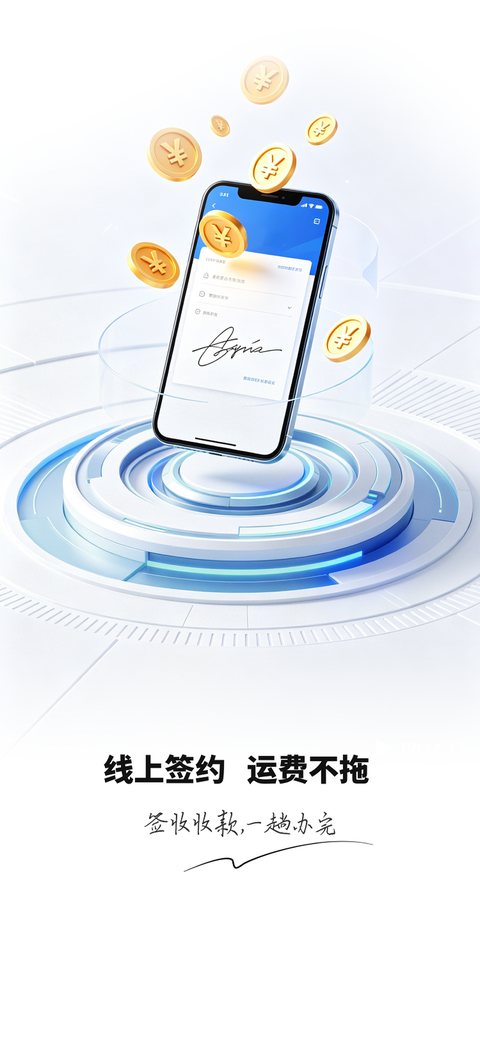 司机端：线上签约 运费不拖